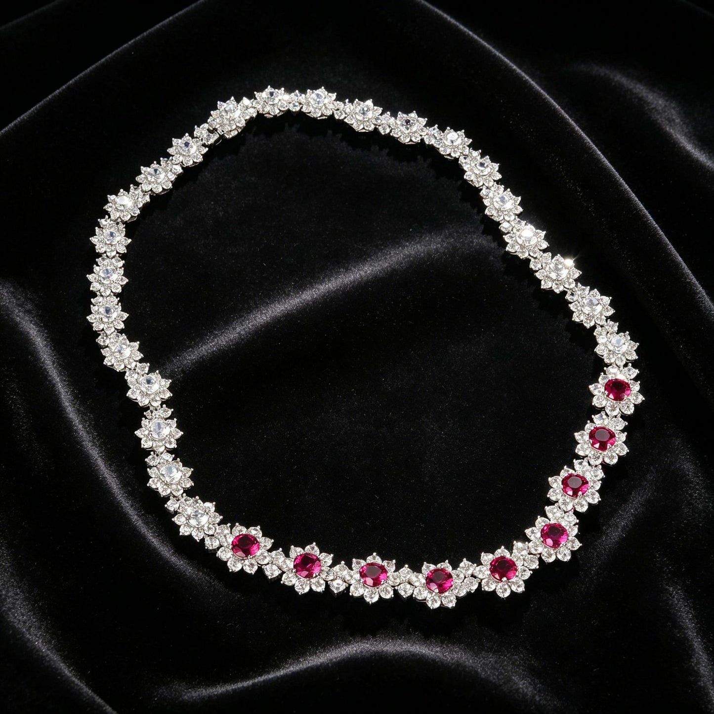S925 Silver Choker Sweet Women's Necklace, Premium Design - Photo 4