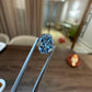 Blue Lab-Grown Diamond | 1.00CT Octagonal HPHT | VS2 | Baroness Cut