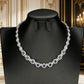 Lab Sapphire Necklace S925 Silver Premium, Party - Photo 4