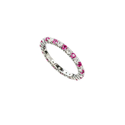 S925 Sterling Silver colourful Gemstone Designer Ring, Minimalist Unique for Women - Photo 5