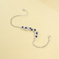 S925 Silver Flower-Leaf Sapphire Jewellery, Fresh Evening Wedding - Photo 4