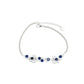S925 Silver Flower-Leaf Sapphire Jewellery, Fresh Evening Wedding - Photo 5