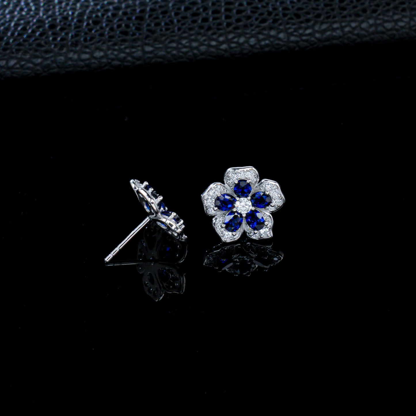 S925 Sterling Silver Stud Earrings for Women, High-Quality Designer - Photo 4