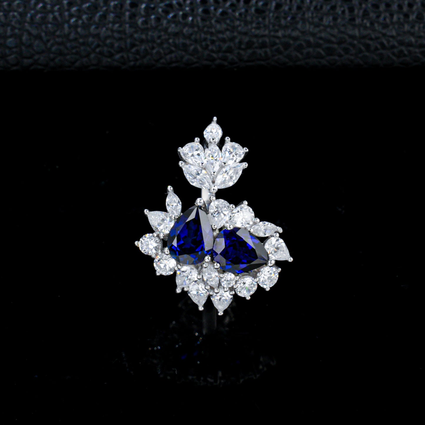 925 Sterling Silver Lab Ruby/Sapphire/Padparadscha Ring, Versatile Gift - Photo 4