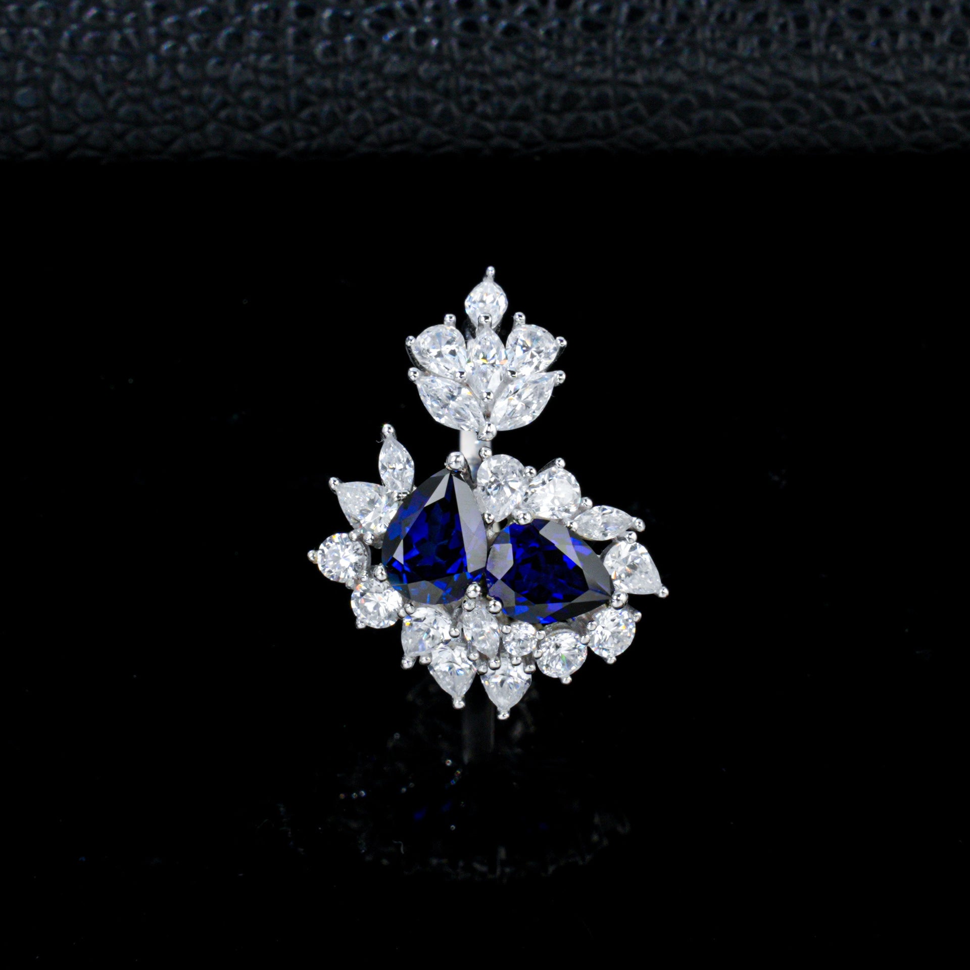 925 Sterling Silver Lab Ruby/Sapphire/Padparadscha Ring, Versatile Gift - Photo 4