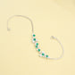 S925 Silver Floral Emerald Bracelet, Vintage Evening Wedding - Photo 4