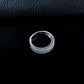 S925 Silver Emerald Eternity Band Square Diamond, Versatile Ring - Photo 4