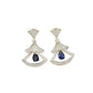 925 Sterling Silver Lab Sapphire Ring, Premium Versatile Gift for Women - Photo 5