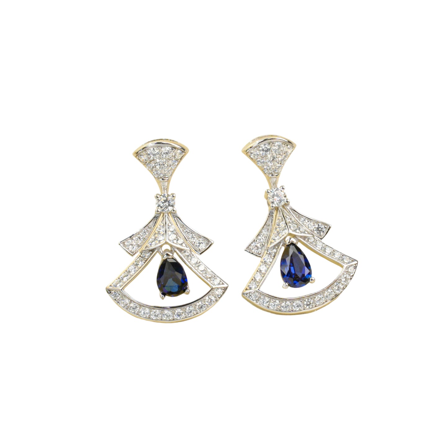 925 Sterling Silver Lab Sapphire Ring, Premium Versatile Gift for Women - Photo 5
