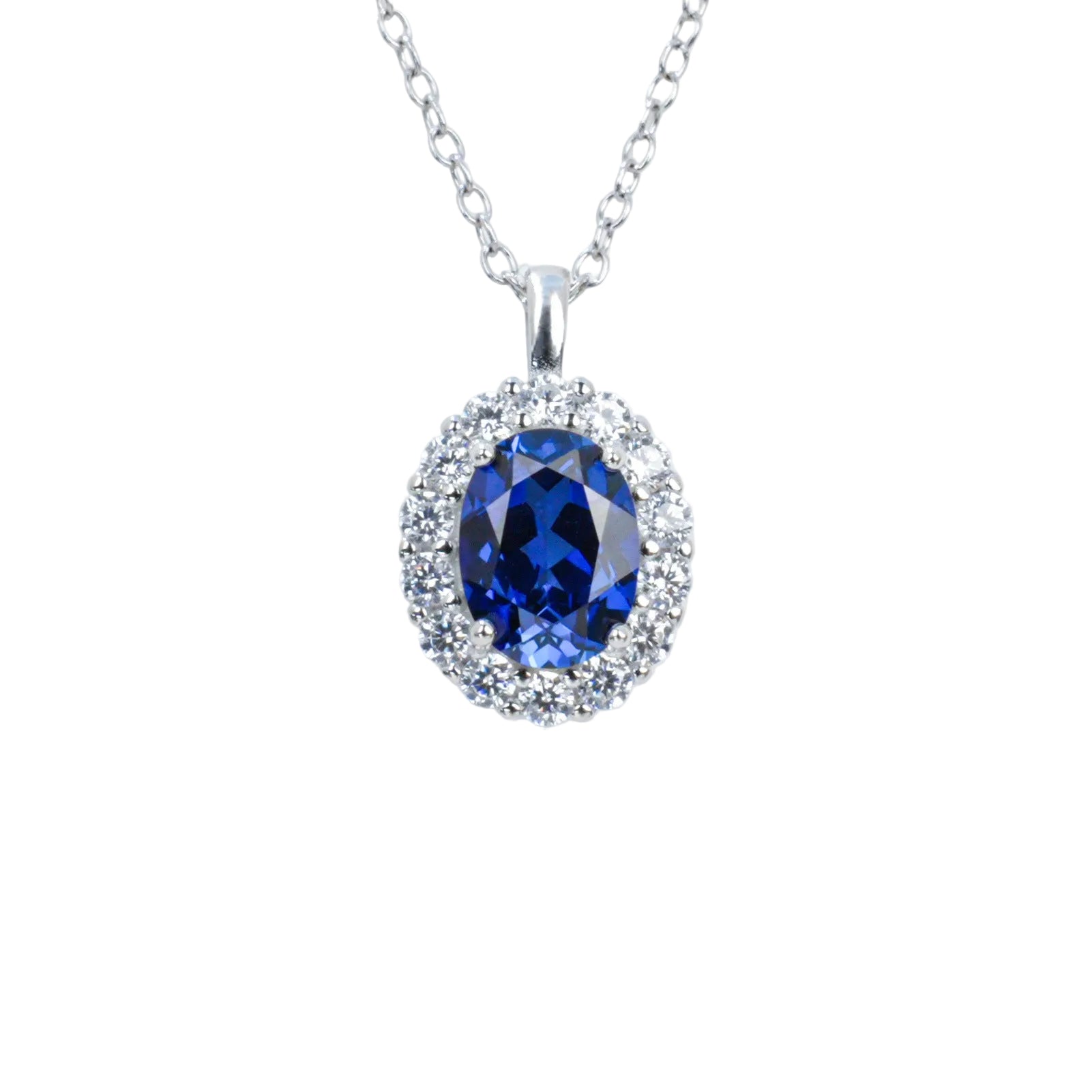 Necklace 925 Sterling Silver Pendant Choker, Premium Elegant High - Photo 5
