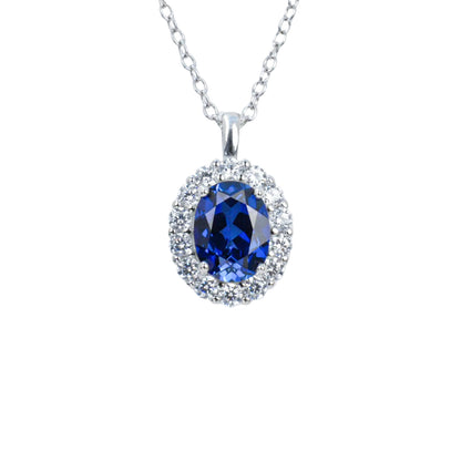 Necklace 925 Sterling Silver Pendant Choker, Premium Elegant High - Photo 5