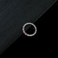 S925 Sterling Silver colourful Gemstone Designer Ring, Minimalist Unique for Women - Photo 2