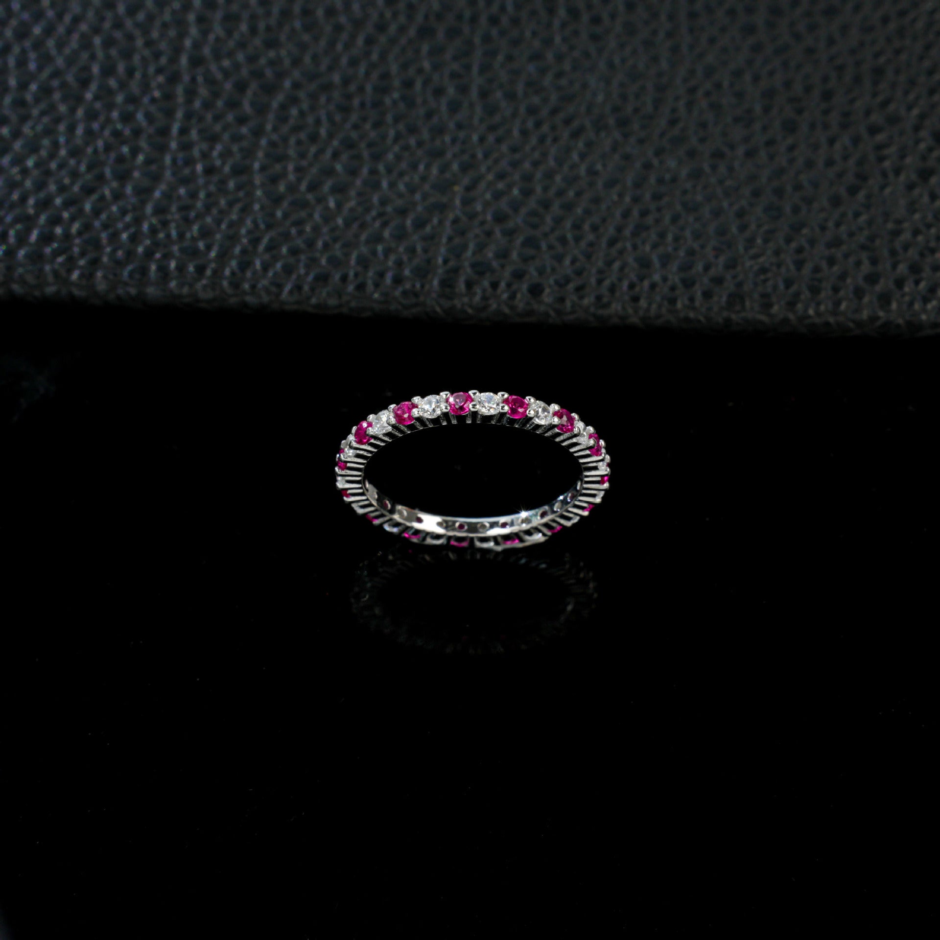S925 Sterling Silver colourful Gemstone Designer Ring, Minimalist Unique for Women - Photo 4