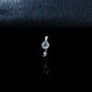 S925 Silver 6-Claw Stone Ring, Simple Proposal Wedding - Photo 3