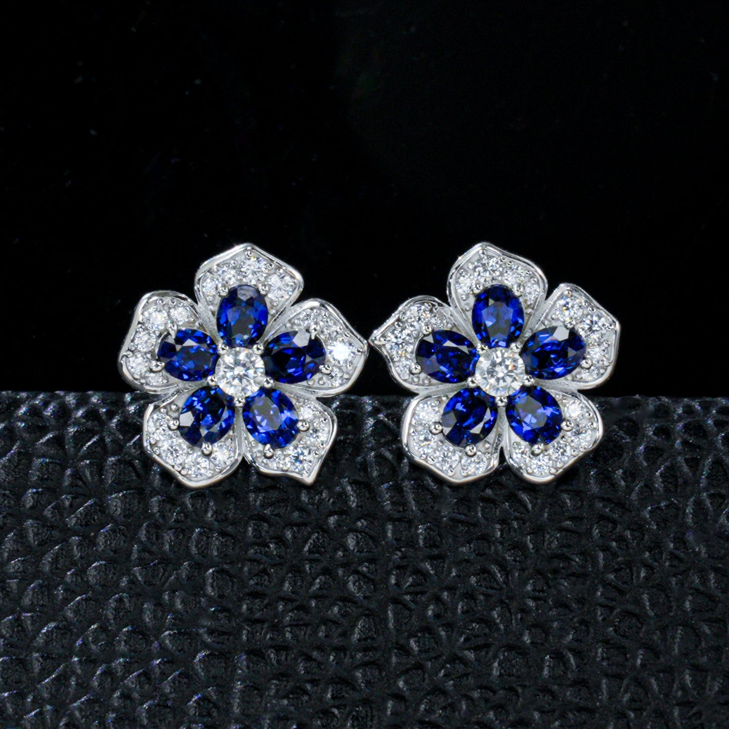 S925 Sterling Silver Stud Earrings for Women, High-Quality Designer - Photo 2