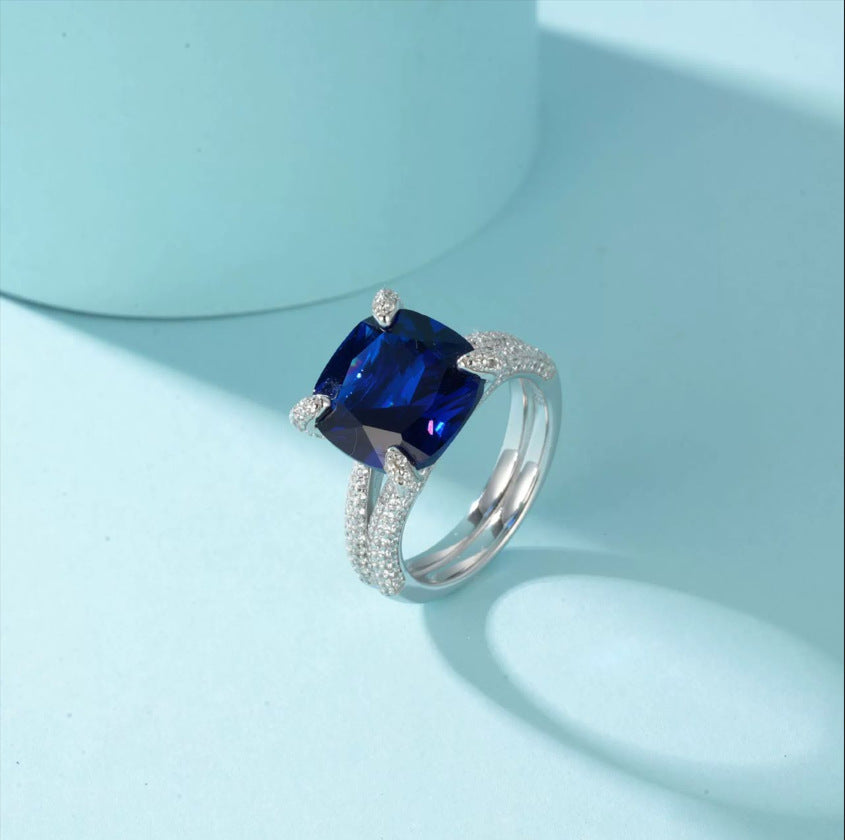 Snake Guardian Sapphire Ring - Photo 2