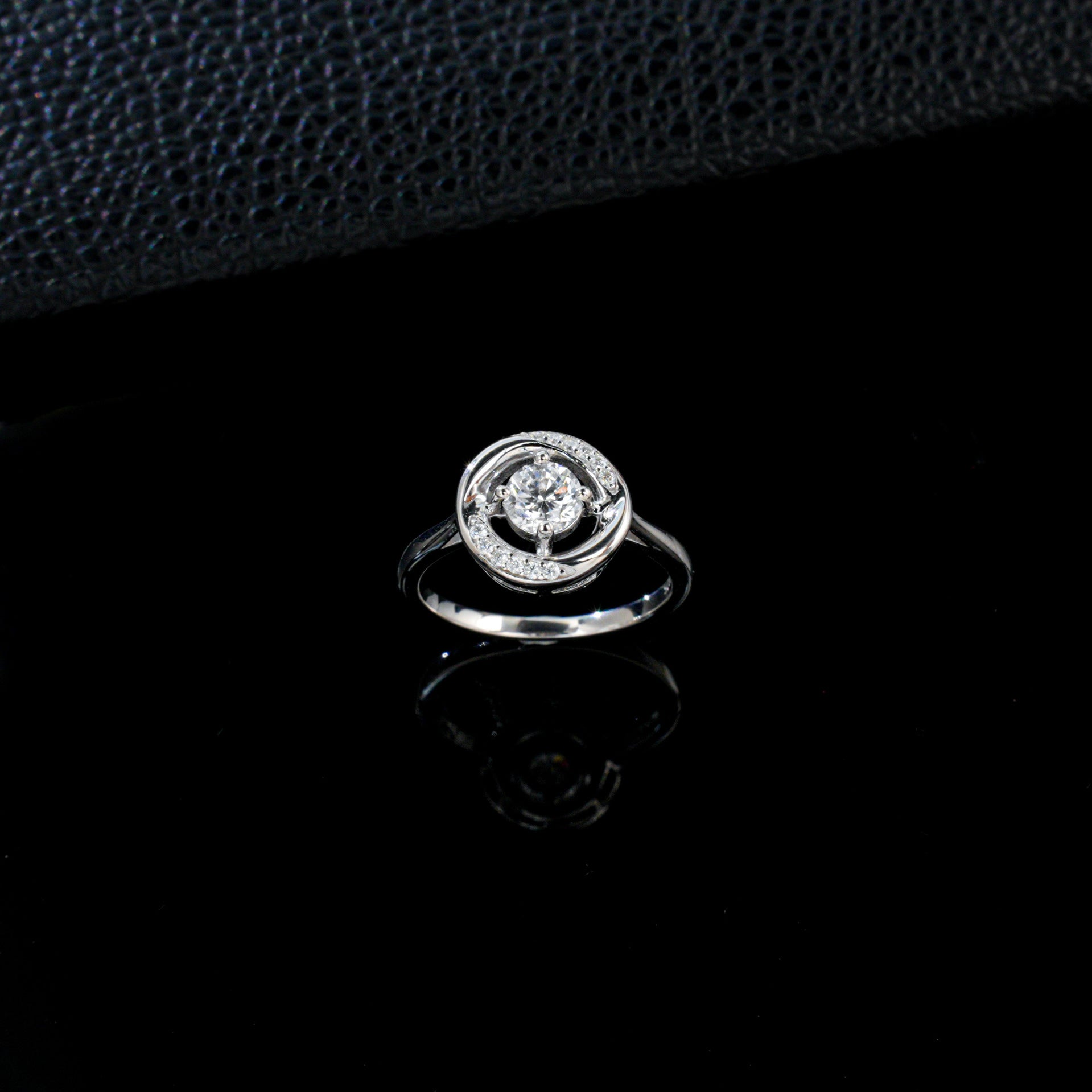 S925 Silver Lab Diamond Ring, Ring Holiday Gift - Photo 2