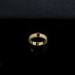 S925 Silver Lab Ruby Vertical Gear Ring, Cushion Ring Anniversary - Photo 2