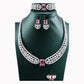 S925 Sterling Silver Lab Padparadscha 4-Piece Jewellery Set, Luxurious Premium for Women - Photo 5