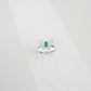 S925 Sterling Silver Lab Gemstone Ring, Versatile Jewellery - Photo 3