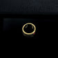 S925 Silver Lab Ruby Vertical Gear Ring, Cushion Ring Anniversary - Photo 3