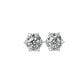 S925 Sterling Silver Lab Earrings Simple Women's Elegant - Photo 1