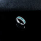 S925 Silver Emerald Eternity Band Square Diamond, Versatile Ring - Photo 3