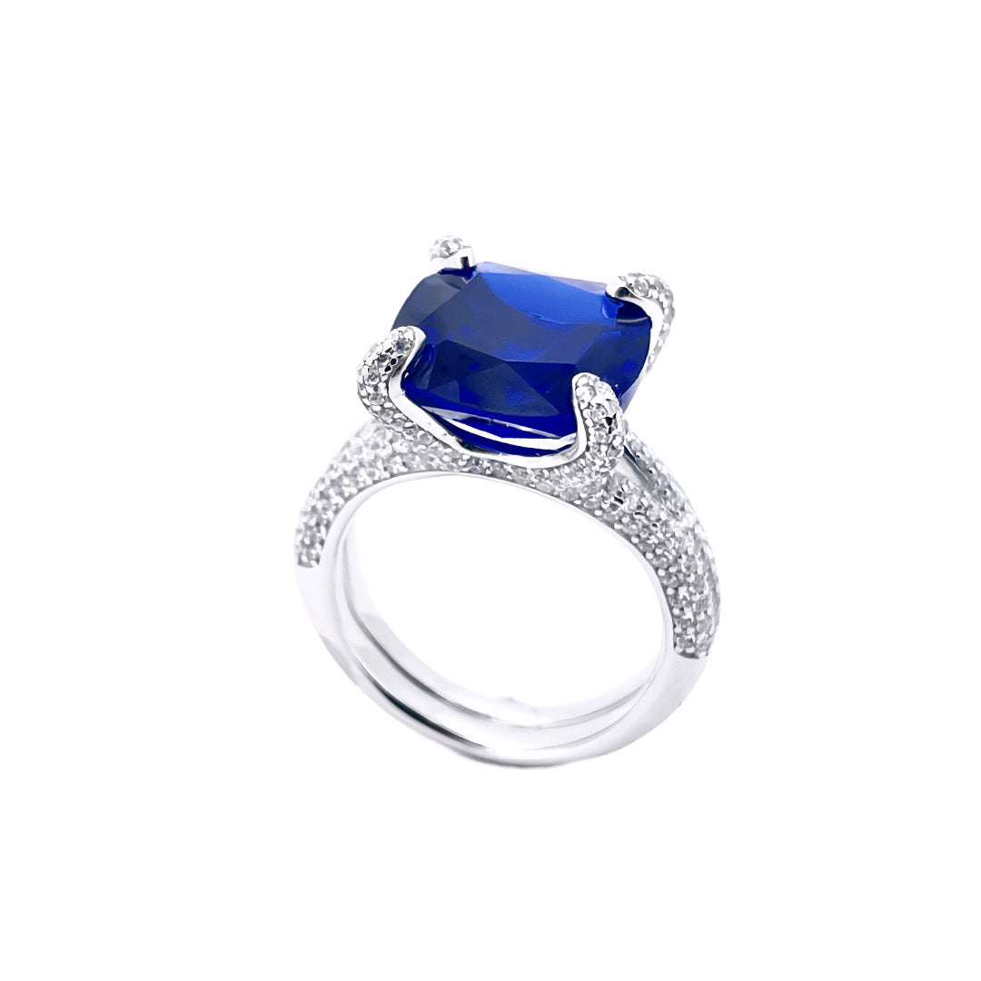 Snake Guardian Sapphire Ring - Photo 5
