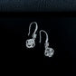 S925 Silver Lab Diamond Earrings, Design Simple Versatile - Photo 3
