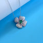 925 Sterling Silver Lab Emerald Necklace for Women, Versatile Elegant - Photo 3