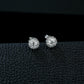 S925 Sterling Silver Lab Earrings Simple Versatile - Photo 4