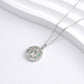 925 Sterling Silver Lab Emerald Tree of Life Choker Necklace, Designer for Women - Photo 3