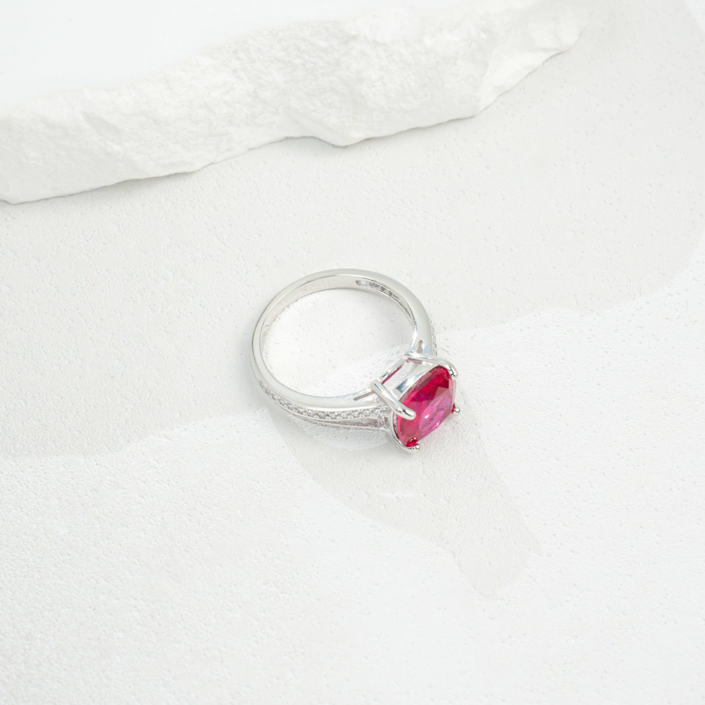 Sterling Silver Minimalist Plain Band Ring for Women, Versatile - Photo 4